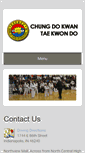 Mobile Screenshot of indianapolistaekwondo.com